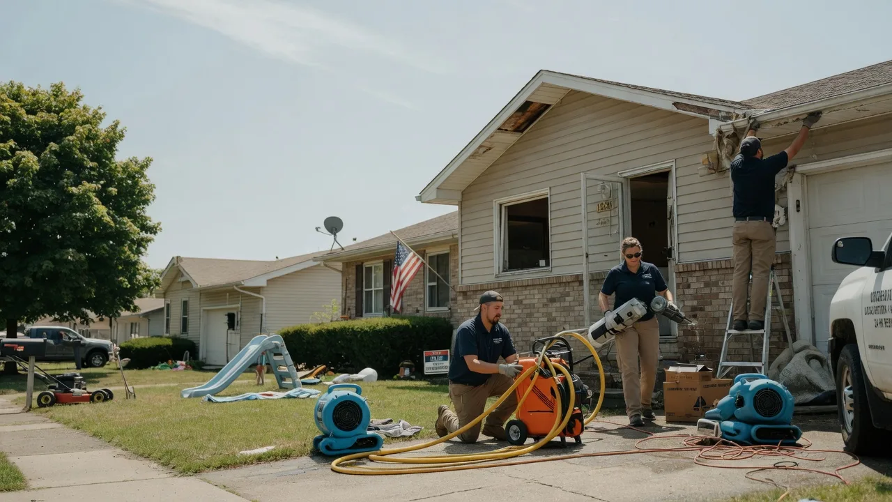Water Damage Restoration in Moline, MI near me